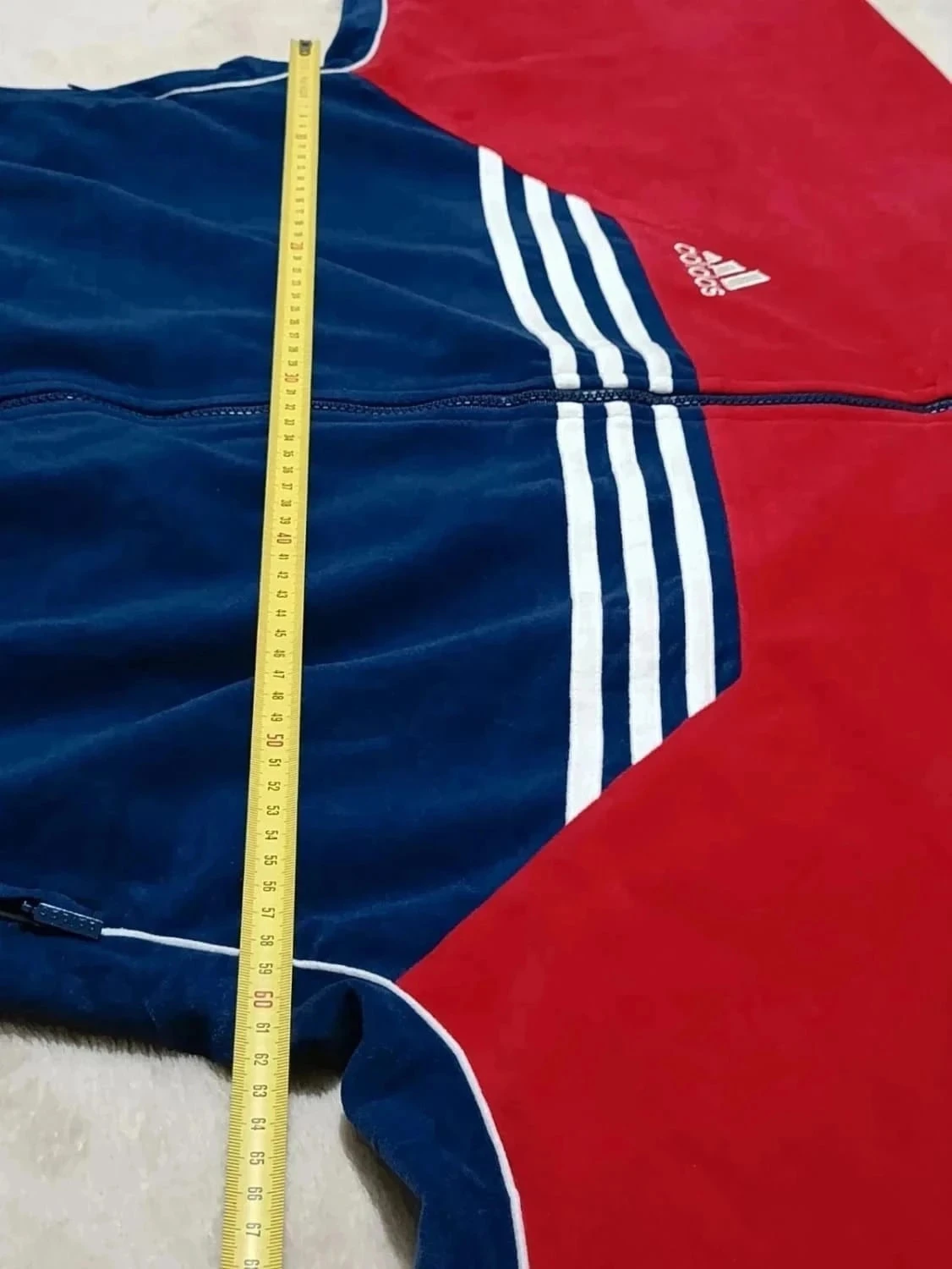 Rode blauwe Adidas vintage Y2K trackjas F180 (M) – photo 16